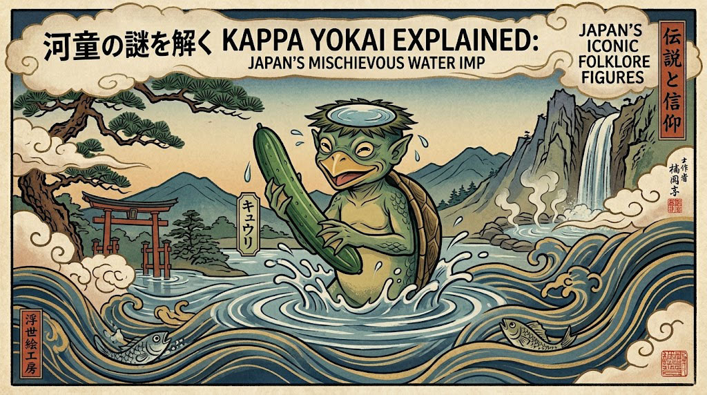 Kappa Yokai Explained: Japan's Mischievous Water Imp