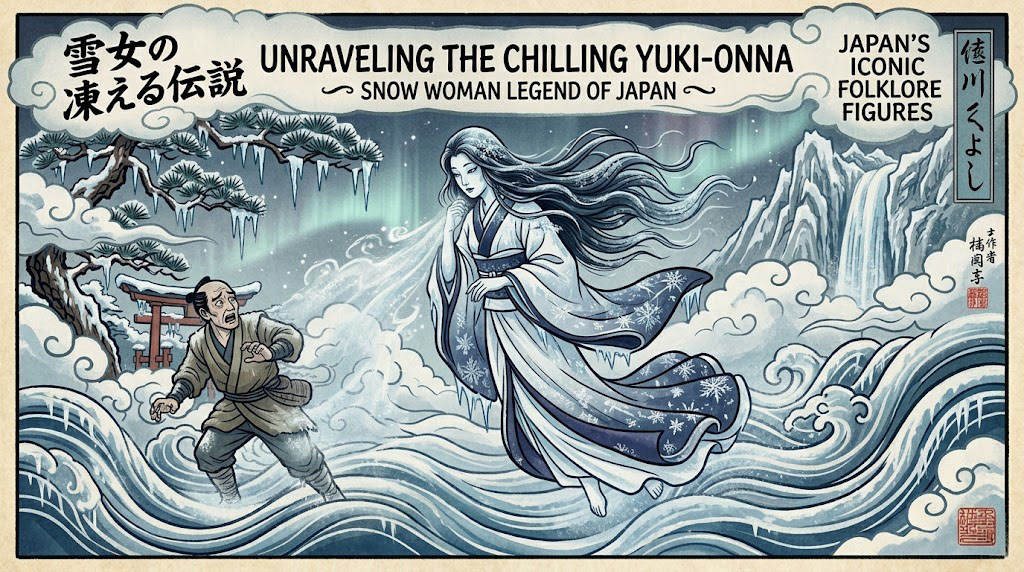 Unraveling the Chilling Yuki-Onna Snow Woman Legend of Japan