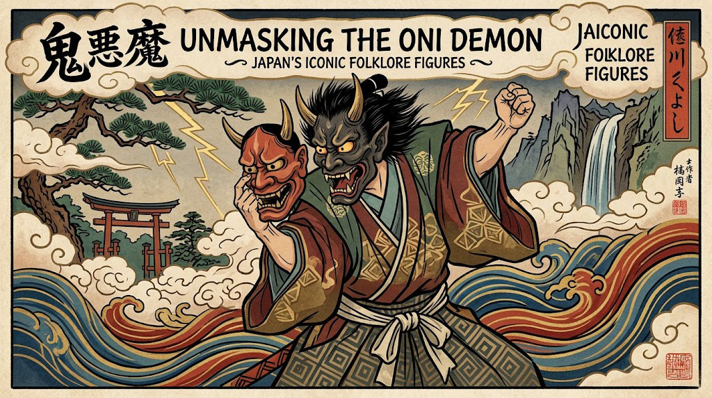 Unmasking the Oni Demon: Japan's Iconic Folklore Figures