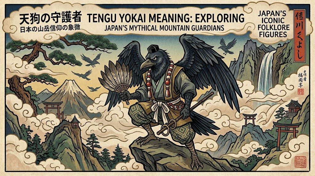 Tengu Yokai Meaning: Exploring Japan's Mythical Mountain Guardians